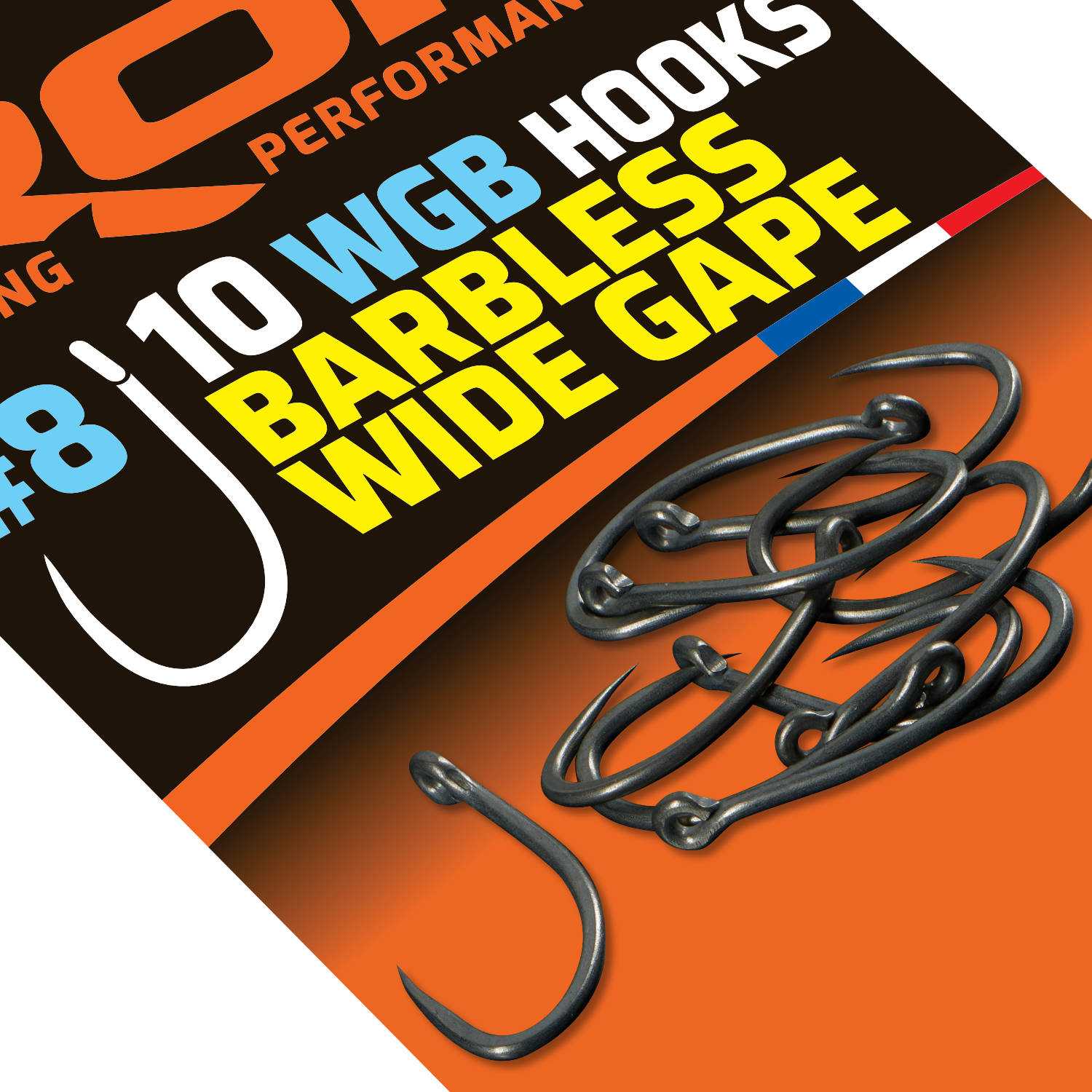 BARBLESS WIDE GAPE HOOKS ROK FISHING